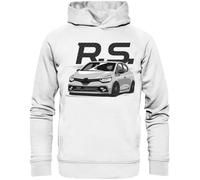 glstkrrn Clio 4 RS Phase 2 noskull Hoodie, Regular, Unisex, White, M