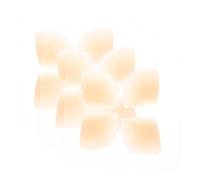 GLSTOY 12 pièces Silicone Ear Training Stickers Transparent Invisible Ear Support Patches for V-Shaped Face Correction Comfortable Lift