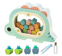 GLSTOY 1ensemble Organisateur De Dents De Lait Bois Pour Garçon Fille Boîte à Souvenirs Rangement Créatif Pour Dents De Garçon Fille Parfait Pour Nouveaux-nés Et Bébés Pour