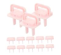 GLSTOY 40pièces Caches-prises Électriques pour Garçon Fille Protections de Sécurité pour Prises Murales Cache-fiches Transparents pour Garçon Fille Inclus