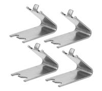 GLSTOY 4pièces Clip De Support Étagère De Réfrigérateur De Clips Universels Pour Congélateur Et Réfrigérateur Installation Facile Et