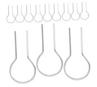 GLSTOY Aiguilles r De Brûlage Suspendues 100 Pièces en Métal Haute Température pour Artisans Céramistes, Petite Taille, Finition Résistante, Accessoires De Cuisson pour Four à Poterie Artistique