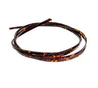 GLSTOY Bande de Reliure pour Guitare Acoustique 2 Pièces en Celluloïd Motif Tigre 1650 X 4 X 1,5 Mm Accessoires Guitare Bandes D'incrustation Solide et Légère