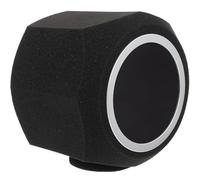 GLSTOY Bonnettes de Microphone en Éponge Noire pour Microphone, Légère et Insonorisante, Capture Un Son Humain Pur, Adaptée aux Pieds de Micro et Petits Trépieds