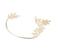 GLSTOY Boucle Oreille Métal avec Manchette Oreille Droite Non Percée Longue Griffe Bijoux Femme Polyvalents pour Occasions Diverses