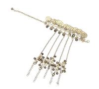 GLSTOY Bracelet Vintage de Danse Carnaval avec Cloches de Main pour Femmes Accessoire de Danse pour Festivals et Cosplay
