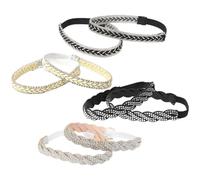 GLSTOY Brides de Fixation pour Talons Hauts Femme, 4 Paires de Sangles Amovibles Boucle, Accessoires Pratiques pour Chaussures à Usage Quotidien et Maintien du Talon