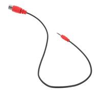 GLSTOY Câble Adaptateur Audio 3,5 Mm à 5 Pins Midi Connecteur Coudé à 90°, Transmission Audio Stable en Cuivre et Caoutchouc pour Clavier et Carte Son