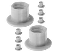 GLSTOY Cache-vis Fixation Sécurisée Diamètre Intérieur 1,5 Cm en Plastique 8pcs pour Toboggan D'aire de Jeux pour Usage Intérieur et Parcs Communautaires