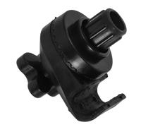 GLSTOY Cadre de Balancoire Exterieur en Plastique Noir Structure Robuste et Stabilité Renforcée pour Jardin et Porche Moderne