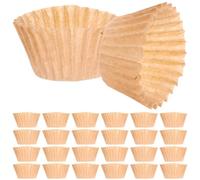 GLSTOY Caissettes Jetables Mini en Papier Kraft 1000 Pièces 6 CM pour Cuisson et Présentation de Truffes et Desserts