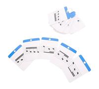 GLSTOY Cartes de Notes de Musique en Papier pour Débutants, Apprentissage Rapide des Notes de Piano, Résistantes Manipulation Fréquente, pour L'étude à Domicile