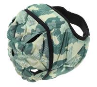 GLSTOY Casque de Rugby et Cordon Élastique Réglable Trous D'aération Supérieurs Confortable en Mousse Eva Design Ajustable pour Garçon et Filles et Adultes