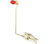 GLSTOY Clip D'instrument Multifonctionnel en Acier Inoxydable Léger pour Partitions de Cor Français, pour Fanfare et Débutants, Couleur Or