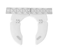 GLSTOY Coussin de Siège de Toilette pour Bébé Pliable et Portable Protège-siège de Toilette Blanc Confortable et Léger Adapté pour Apprentissage Propreté et Voyages Garçon et Filles