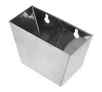 GLSTOY Décapsuleur Mural en Acier Inoxydable avec Récupérateur de Bouchons Grosse Capacité, Design Élégant et Moderne pour Fêtes et Espaces Extérieurs