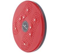 GLSTOY Disque de Torsion Rouge pour Exercice Abdominal Planche Rotative en Pp, Appareil Compact pour Entraînement Aérobie à Domicile et Fitness