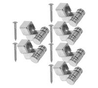 GLSTOY Ensemble de 6 Guides-cordes à Rouleau en Métal Inoxydable pour Guitare Électrique, Support de Retenue Fixe 11x10x10 Mm, Accessoire de Rechange Compatible, Améliore la