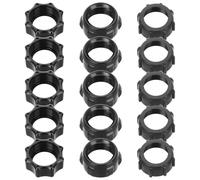 GLSTOY Fixation Stable pour Support Téléphone Voiture 15 Vis et Bagues de Serrage Plastique pour Chargeur sans Fil Accessoires Automobile Polyvalents