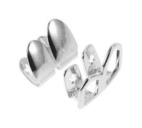 GLSTOY Grill Hip Hop Métal Cuivre Accessoire Rapper pour Cosplay et Fête Adapté à Tous Styles