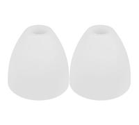 GLSTOY Lot de 2 Abat-Jour en Verre de Remplacement pour Plafonnier, Diamètre Standard, Adaptés aux Lampes Suspendues de Salon