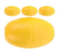 GLSTOY Lot de 4 Set de Set de Bouées D'amarrage en PVC Jaune pour Kayak et Embarcation, Offrant Stabilité et Repérage Facile Lors Navigation en Bateau