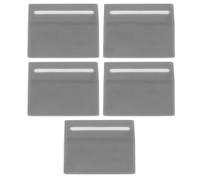 GLSTOY Lot de 5 Capuchons de Fader Gris en Caoutchouc Diamètre Intérieur 4 MM Boutons de Curseur de Mixage pour Console de Mixage DJ Accessoires de Remplacement pour Réglages Audio