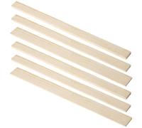 GLSTOY Lot de 6 Bâtons de Guidage en Bois Naturel pour Poterie, Épaisseurs 10 Mm, 7 Mm et 5 Mm, Outils de Modelage Argile pour Artistes Céramistes, Accessoires Essentiels pour Façonnage