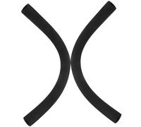 GLSTOY Manchons Universels Pour Poignée De Poussette Bébé, Lot De 2, En Éponge Noire, Protège-barre Antidérapante, Accessoires Pratiques Pour Poussettes Et