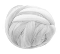 GLSTOY Mèche de Laine Feutrée en Coton 250g pour Feutrage à L'aiguille, Facile à Utiliser et Polyvalente, pour Décoration Maison et Balles de Séchage de Noël