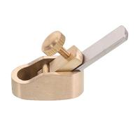 GLSTOY Mini Rabot à Main en Laiton pour Touche de Violon 8 Mm Outil de Lutherie Précis et Portable pour Travail du Bois, Finition et Redressage, Accessoire Essentiel pour Réparations