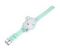 GLSTOY Montre Garçon Fille Numérique à Clapet Licorne Verte Écran Tactile LED Silicone Sûr pour Garçon Fille Apprentissage Ludique du Cadeau Anniversaire et Fête