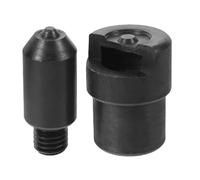 GLSTOY Moule à Presse Manuel pour Boucles de Lacets 10 Mm, Moule à Bouton-pression Réutilisable en Acier Robuste, Kit pour Accessoires Chaussures DIY Adapté à Chaussures de Randonnée