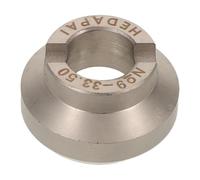 GLSTOY Outil D'ouverture de Fond de Montre en Acier Robuste 33,5 Mm, Matrice Dentelée pour Retrait Précis du Boîtier, Outil Professionnel D'horloger pour Réparation et Entretien