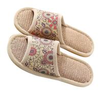 GLSTOY Pantoufles Pour Maison Chambre à Couteau Épais Pantoufles Respirant Confortables Et Lavables