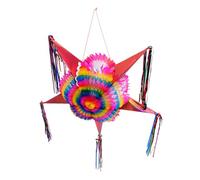 GLSTOY Piñata Étoile Pliable en Papier Coloré 3D Décoration de Piñata pour Anniversaire Garçon et Filles Accessoire Photo Festif pour Fête d'Événement Décoration de Fête Joyeuse et
