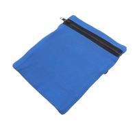 GLSTOY Poche Poignet Légère en Polyester Extensible avec Fermeture Éclair pour Course et Camping, Protection Contre Le Vol, Brassard Fitness pour Téléphone et Argenté