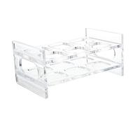 GLSTOY Porte-gobelet en acrylique portion présentoir de tasse d'alcool accessoires de siroter pour étagère meuble vitrine verre rack de tasse présentoir porte-lunettes