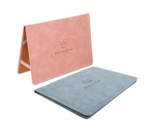 GLSTOY Protège-certificat en Cuir Artificiel Léger et Résistant 2pcs de Naissance pour Bébé Motifs Dessin Animé, pour Ranger Votre Paquet