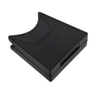 GLSTOY Support de Guitare Ergonomique en Pvc Noir pour Guitare Électrique et Acoustique, Design Compact Multipurpose pour Stockage et Maintenance