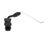 GLSTOY Support pour Téléphone et Porte-Partitions de Saxophone en Acier Inoxydable Noir, Réglable et Compatible Plusieurs Modèles, pour Musiciens Itinérants