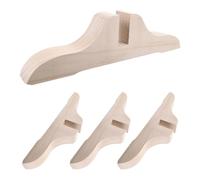 GLSTOY Supports de Cloisons de Pièce en Bois Beige, Lot de 4 Pièces Installation Facile et Disposition Ajustable pour Création D'espaces Privés à Domicile
