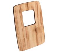 GLSTOY Vase en Bois Rectangulaire pour Fleurs Séchées Support Stable et Effet Décoratif Unique pour Salon ou Chambre Moderne
