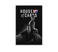 GLUC House of Cards Poster classique de film et de télévision sans cadre pour décoration murale pour chambre d'adolescent 50 x 75 cm