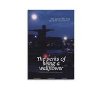 GLUC Poster classique de film et de télévision The Perks Of Being A Wallflower - Décoration murale pour chambre d'adolescent - 30 x 45 cm - Style sans cadre