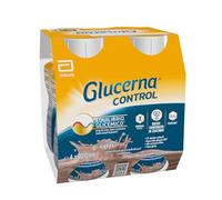 Glucerna Contrôle goût café, substitut de repas prêt à prendre, équilibre du glucose grâce au chrome, pack 4 x 220 ml