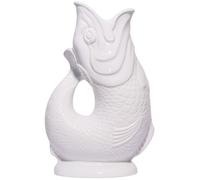 Gluckigluck Carafe à eau avec bruit « glug-glug » 1 2 L XL blanche