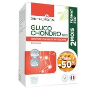 Diet Horizon Gluco Chondro 2700 – Format Eco 120 comprimés (2 mois de cure)