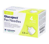 Glucoject® Aiguilles pour stylos 4 mm x 32G Canule 100 pc(s)