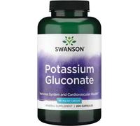 Gluconate de potassium 99 mg 250 gélules Swanson Health Products